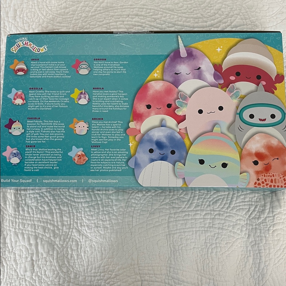 Squishmallows 8-Piece Plush Set NEW!! - Picture 2 of 9